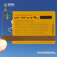 Starbucks 美国 星巴克 随行卡/礼品卡/充值卡-2014年母亲节快乐卡