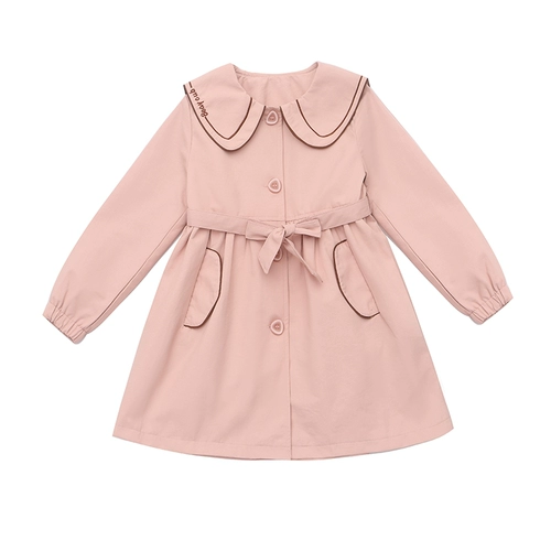 Плащ, осенняя куртка, длинный корсет, коллекция 2023, подходит для подростков, в западном стиле, в корейском стиле, средней длины