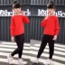 Quần áo trẻ em nữ trang phục mùa thu 2018 mới lớn cho trẻ em phiên bản Hàn Quốc của quần áo thủy triều thời trang xuân hè thu khí hai mảnh