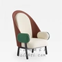 Nhà thiết kế sáng tạo giải trí ghế bành trăng phòng khách học tiếp tân ghế hiện đại tối giản cá tính Nội thất Bắc Âu - Đồ nội thất thiết kế ghế băng gỗ