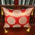 Gỗ hồng mộc Trung Quốc ghế sofa gỗ rắn phong cách Trung Quốc satin cổ điển lanh đệm gối ăn ghế đệm cung cấp đặc biệt