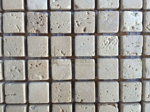 Натуральное антикварное рисовое желтое крыльцо, каменная мозаика Джинби