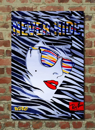 Ray Banban Glasses никогда не скрывайте очки магазин одежды