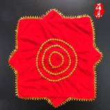 Танцевальный платок цветок скручивание янге -танцевального платка, утолщенный северо -восток два человека переносят в квадратный танец золотой бархатный шарф ось