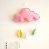 Оригинальное детское плюшевое украшение ручной работы для детской комнаты, игрушка, подвеска, реквизит для фотографии, облако