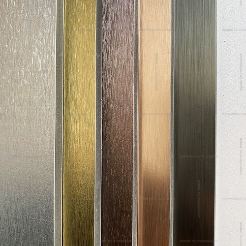 Металлическая декоративная панель с матовой деревянной декоративной доской бамбуковой древесной древесной пластин