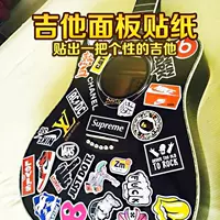Dragon Ball, гитара, наклейка, световая панель, популярное музыкальное украшение