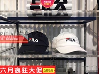 FILA Fila hat 18 mùa hè mới nam giới và phụ nữ cap mũ bóng chày bình thường F13W828211FWT FNV 	mũ bảo hiểm bóng chày	