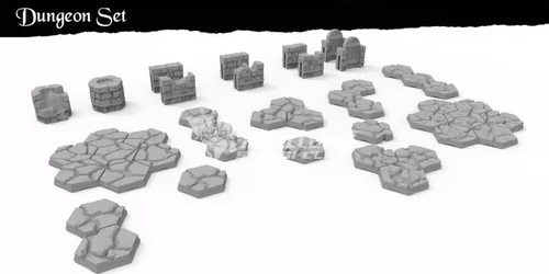Younan Port Mroomhaven General 3D -сцена Axolote Hex Cuzzle Series ▲ Shazabi Tribe