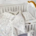 Nursery chăn bé trẻ em chăn ba mảnh lõi chứa một giấc ngủ ngắn giường Four Seasons có thể được rửa sạch bộ đồ giường bông viên - Bộ đồ giường trẻ em Bộ đồ giường trẻ em