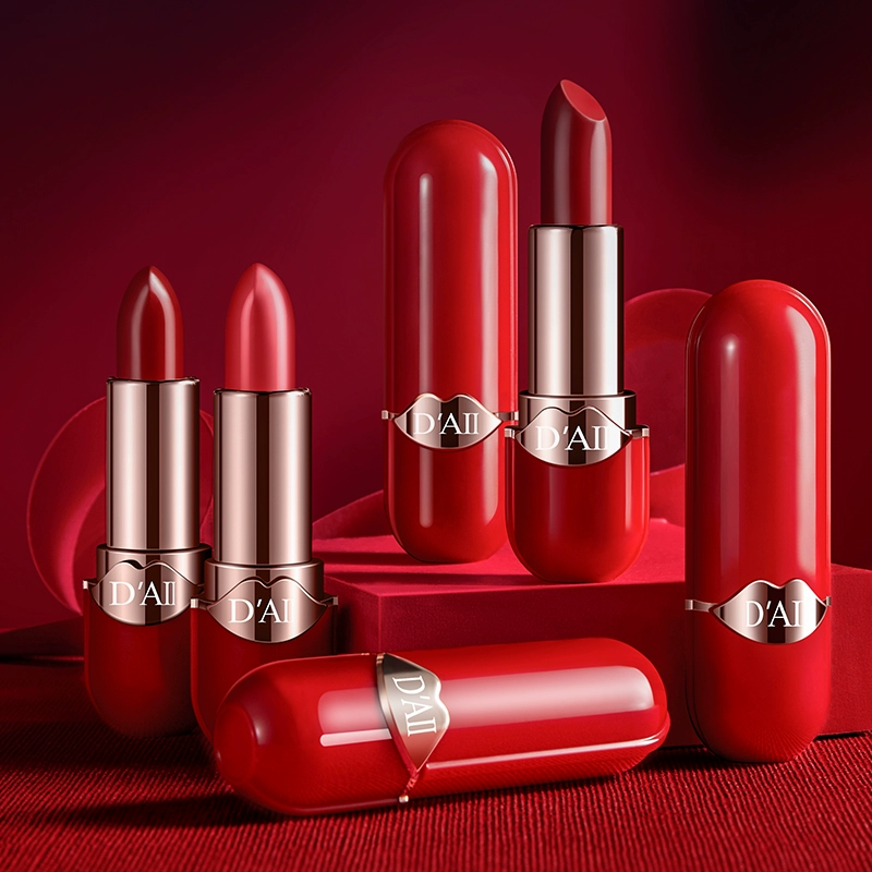 [Lấy hai miếng] Daii luxury lipstick son môi dưỡng ẩm đậu đỏ mẫu học sinh đích thực nữ. - Son môi