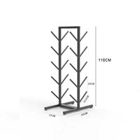 Черные пять слоев с подушками для ног