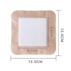 Пластырь 硅胶型褥疮贴压疮贴自粘有边12.5x12.5cm伤口泡沫敷料减压贴一片