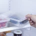 Tim IKEA hộp tươi trong suốt hộp hình chữ nhật hộp kín tủ lạnh lưu trữ thực phẩm đông lạnh hộp lưu trữ nhà - Đồ bảo quản