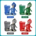 Đồ chơi trẻ em Nhật Bản thùng rác biến dạng thùng rác phân loại thẻ mẫu giáo giáo dục sớm máy tính để bàn biến dạng thùng rác thùng rác - Đồ chơi robot / Transformer / Puppet cho trẻ em
