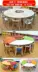 Bàn máy tính gió Bắc Âu tùy chỉnh bàn ghế đơn giản với tay vịn đọc lớn Trẻ em Bàn ghế kết hợp đơn giản hiện đại - Phòng trẻ em / Bàn ghế