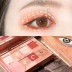 Bảng màu mắt INS super fire Sunset 6 màu long lanh sequins matte lêlecent màu đất mới bắt đầu cô gái net red cùng đoạn - Bóng mắt