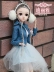 Nữ hoàng búp bê Barbie váy tóc theo Menger công chúa cô gái đồ chơi tinh tế Gift Set mô phỏng đơn Đồ chơi búp bê