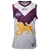 20 Bruce đội chủ nhà Lions AFL bóng đá không tay áo quần áo xé chịu nam rugby jersey