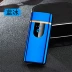 Guochao tùy chỉnh gas và điện sử dụng kép chống gió nhẹ sử dụng nhẹ hơn có thể sạc lại USB thuốc lá nhẹ hơn quà tặng cá tính sáng tạo - Bật lửa Bật lửa