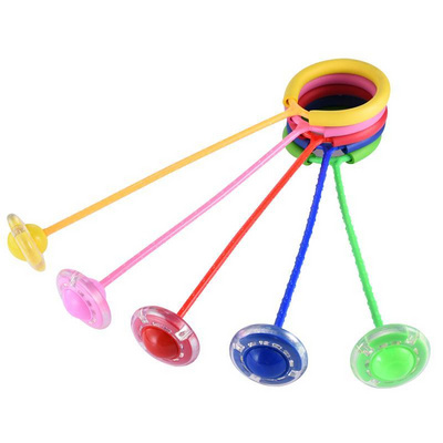 Đồ chơi trẻ em bóng nhấp nháy quả bóng nảy bóng một chân ném bóng yo-yo hula hoop thể dục mua hai tặng một - YO-YO