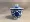 Jingdezhen lạnh lò nung vẽ tay màu xanh và trắng phong cảnh hi hình mini cover cup Linglong kungfu đặt bộ bát nhỏ 100cc - Trà sứ