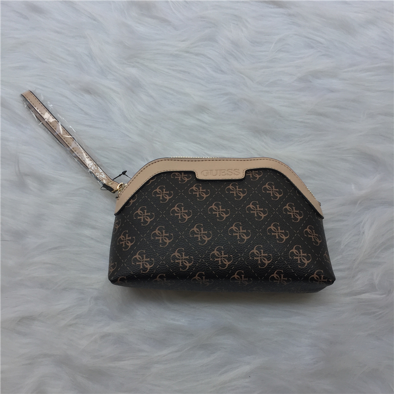 CoffeeGUESS printing clutch bag lithe convenient Versatile Grab bag European style coin purse key Mobile phone bag