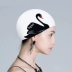 Mũ bơi nữ silicone không thấm nước dễ thương tai chống nắng người lớn thiết bị bơi thời trang phụ nữ tóc dài mà không cần bảo vệ đầu - Mũ bơi