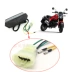 Để đèn led lắp ráp đèn hậu phía sau ms đèn phanh Kawasaki biến con khỉ nhỏ m3 xe máy sửa đổi với - Đèn xe máy