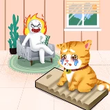 Гофрированная бумажная стиральная доска тип кота хватает игрушечную игрушку для кошек, котята, когтистые когти, диван диван, захват кошачьи домашние принадлежности