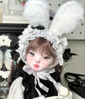 taobao agent [Lao Lao's Baby House] Rabbit ear cat ear with three -pointers BJD jewelry construction period 1 week, two pieces of free shipping
