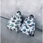 Túi đeo vai nữ 2019 mới in túi Hàn Quốc túi đeo vai lá Nhật Bản và túi đi học đường phố Hàn Quốc cho nam và nữ - Túi vai đơn túi đựng điện thoại