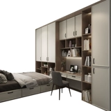 Pipiano Custom Tatami Furniture Simple Wardreobe Custom Bay Window Шкаф небольшая спальня детская комната на рисовой кровать