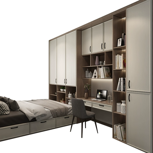 Pipiano Custom Tatami Furniture Simple Wardreobe Custom Bay Window Шкаф небольшая спальня детская комната на рисовой кровать