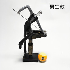 Аксессуары для бильярда 台球用品配件台球厅专用装饰品台球黑八钟表 装饰挂钟表台球饰品