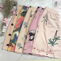 Quần pyjama quần short nữ mùa hè XL quần short thể thao phụ nữ lỏng lẻo Quần ngủ nữ phần mỏng có thể mặc bên ngoài quần nhà - Quần tây quần tây nữ đẹp