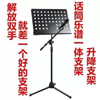 Micro nhạc tấm kim loại khung phổ âm nhạc lớn đứng Guzheng guitar violin nhạc phổ piano - dương cầm piano điện