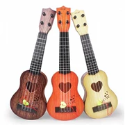 Gửi dây Gửi hướng dẫn Đồ chơi guitar cho trẻ em có thể chơi nhạc cụ mô phỏng ukulele vừa mới bắt đầu - Đồ chơi nhạc cụ cho trẻ em