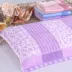 Khăn gối đơn giản Cotton Bắc Âu đơn đôi Khăn bông gối đơn tăng bông dày hai một - Khăn gối