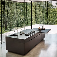 Gibilin Aigabu Cabinet Saintized Open Open Общий кухонный шкаф индивидуальный дизайн сплошной древесины