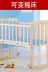 Đăng nhập màu ngủ rộng 55cm chiều cao hàng rào 83cm gấp giỏ hàng bàn bé giường cung cấp nôi cho bé - Giường trẻ em / giường em bé / Ghế ăn