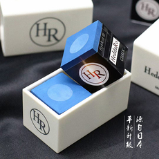 Мел для кия 正品原装进口hr职业台球枪粉斯诺克黑八桌球巧克粉壳粉用品擦枪粉