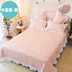 Khăn trải giường đơn mảnh Hàn Quốc chăn bông trải giường mùa hè phong cách châu Âu trải giường ba mảnh trải giường - Trải giường
