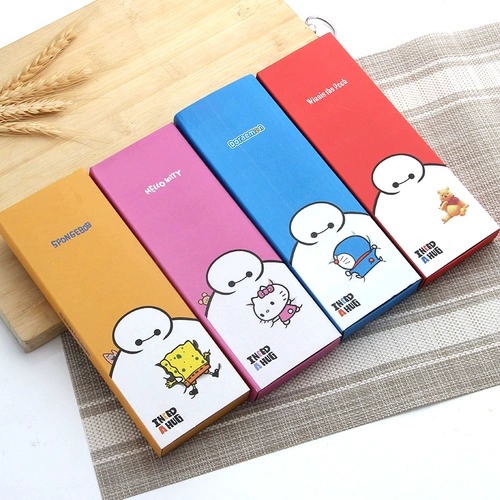 Портативные палочки для еды, ложка, комплект, посуда из нержавеющей стали, вилка для школьников, милая коробка для хранения, 3 предмета, делается под заказ