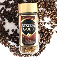 Nestlé Gold Speed ​​Coffee Американская замороженная замороженная и оригинальная ароматная сахароза черный кофейный порошок 100 г бутылки