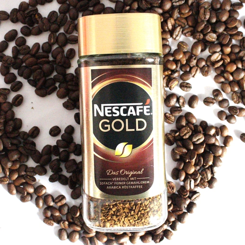 Nestlé Gold Speed ​​Coffee Американская замороженная замороженная и оригинальная ароматная сахароза черный кофейный порошок 100 г бутылки