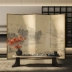 Tùy chỉnh hiện 
            đại Trung Quốc màn hình vách ngăn lối vào phòng khách B&B quan niệm nghệ thuật phòng trà gấp di động màn hình gấp gỗ nguyên khối phong cảnh cổ điển làm vách ngăn phòng ngủ giá rẻ 