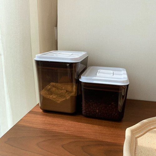 Портативная банка для хранения, пластиковая вместительная и большая коробочка для хранения