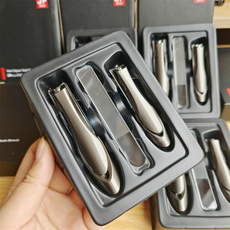 Кусачки для ногтей 防飞溅铁盒装修脚剪指甲钳套装