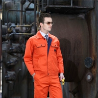 Оранжевый топ с карманами